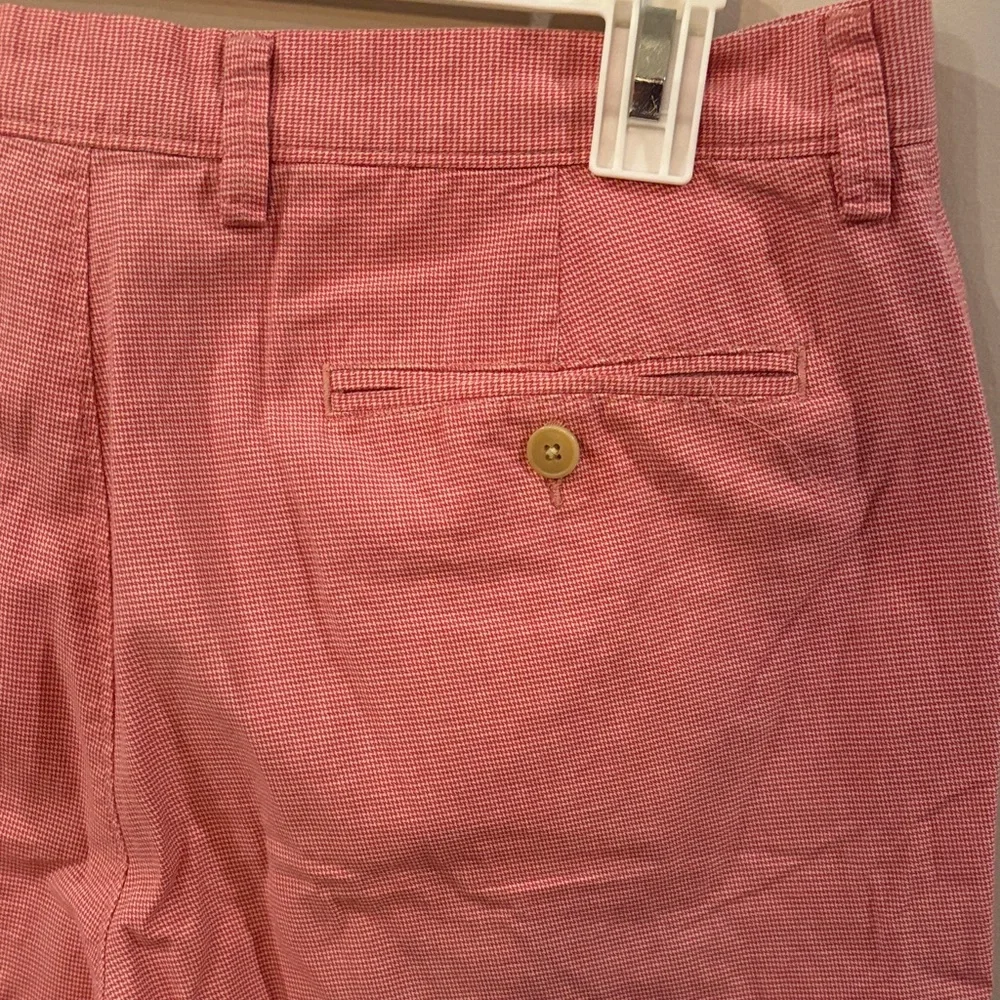 J Crew Salmon/Pink Flat Front Dress Shorts Men's 33W